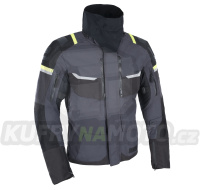 bunda STORMLAND DRY2DRY™, OXFORD ADVANCED (šedá/černá/žlutá fluo)