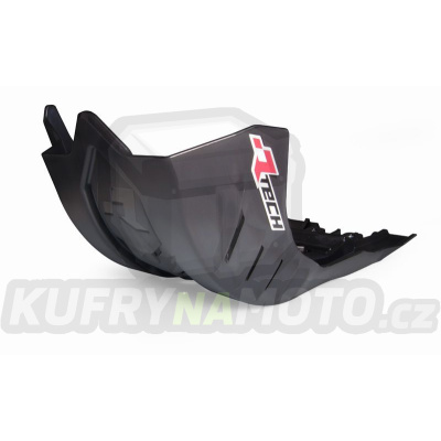 plastový kryt motoru Kawasaki, RTECH (černý)