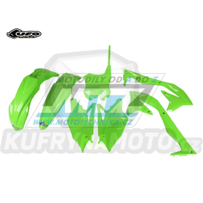 Sada plastů Kawasaki KXF450 / 16-17 - barva zelená