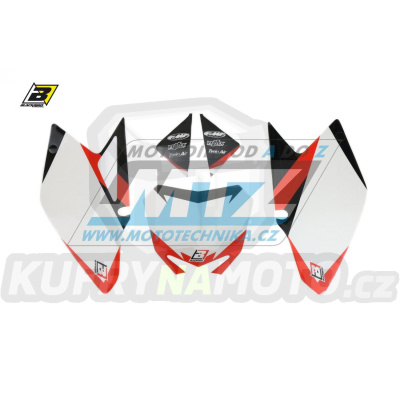 Polepy číslových tabulek (vystřižené) - Suzuki RMZ450 / 08-17