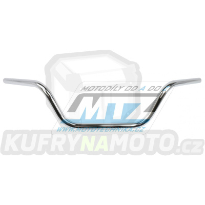 Řídítka TRW Lucas Touring High Steel 22mm MCL113SC - chromované