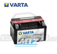 Baterie (akumulátor motocyklový) VARTA Powersports AGM - YTX7A-BS (12V-6Ah)
