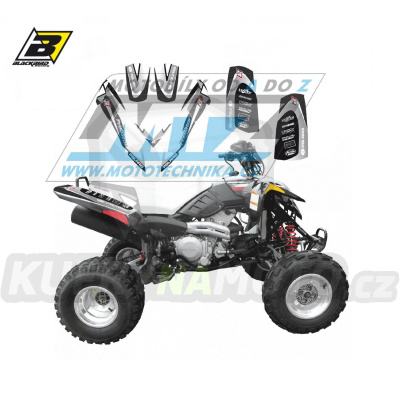 Polepy na čtyřkolku (sada polepů Dream) Polaris PREDATOR / 04-07 - typ polepů Dream2
