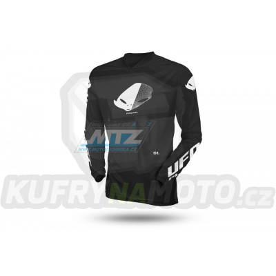 Dres motokros dětský UFO RADIAL  - černý - velikost S