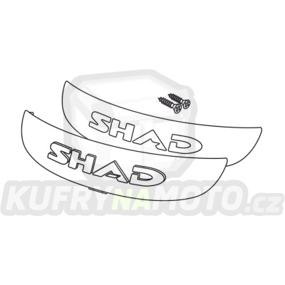 Reflexní prvky SHAD D1B26CAR průhledný pro SH26