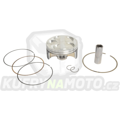 Kovaný píst sada ATHENA S4F07700005A d 76,95 HC (zvýšená komprese) 13.5:1 - 2 kroužky
