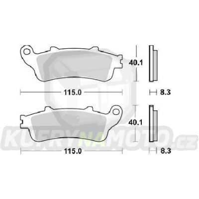 BRAKING desky 813SM1