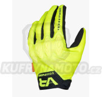 Rukavice VR EQUIPMENT MTB D3O fluo žluté EQUGVMB01228