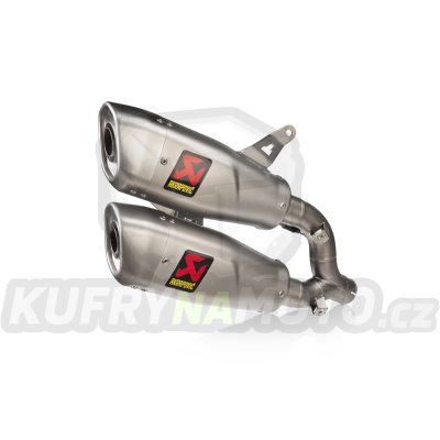 homologované výfukové koncovky, řada Slip-On Line (titanium), Akrapovič