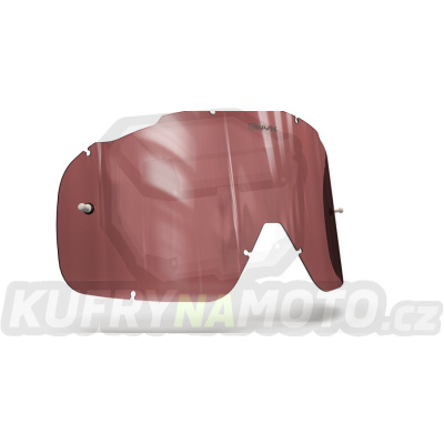 plexi pro brýle FOX RACING AIRSPC, ONYX LENSES (červené s polarizací)