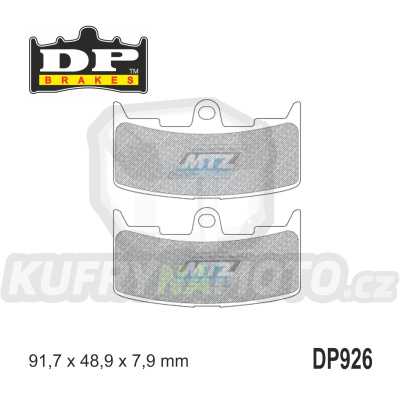 Destičky brzdové DP926-SDP DP Brakes - směs SDP Sport HH+