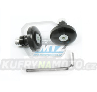 Koncovky/závaží řidítek THIN - černé (pro vnitřní průměr řidítek ¤13mm)
