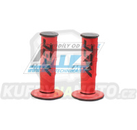 Rukojeti/Gripy MEC Racetech Dual Compound Racing ExtraSoft černo-červené