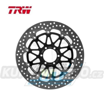 Kotouč brzdový plovoucí TRW MSW288SP-R (320/64,2/6D) - kulatý design - BMW HP4 1000RR / 12-18 + Moto Guzzi Audace