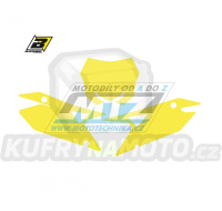 Polepy číslových tabulek (vystřižené) - Suzuki RMZ250 / 19-23 + RMZ450 / 18-23 - barva žlutá