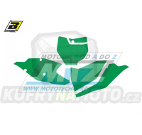 Polepy číslových tabulek (vystřižené) - KTM SX+SXF / 16-18 - barva zelená