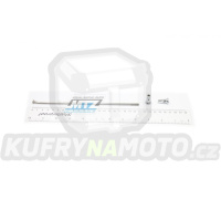 Drát/Špice nerezové do kola + Niple 19" - KTM / 00-07 + Husqvarna / 00-09