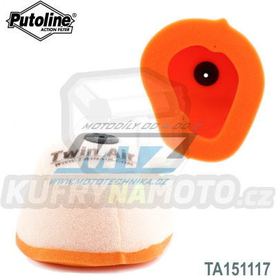 Filtr vzduchový - Kawasaki KXF250 / 04-05 + Suzuki RMZ250 / 04-06