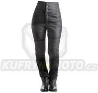 Dámské kevlarové moto kalhoty OVERLAP EVY NIGHT JEANS černé