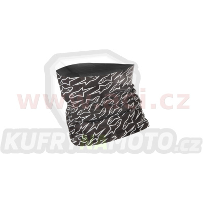 nákrčník ASTARS NECK TUBE, ALPINESTARS (černá/bílá)