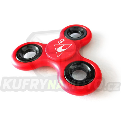 spinner červený s logem ACI