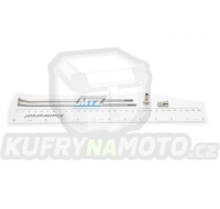 Drát/Špice nerezové do kola + Niple 18" - Husqvarna WR125+WR250+WR300 + CR125+CR150+CR250 + TC250+TE250+TE310 + TC449+TC511 + TE449+TE511 / 11-13