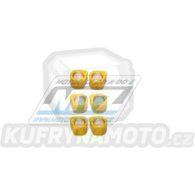 Válečky variátoru (závaží variátoru) &quot;hranaté D-Shape&quot; - 16x13mm 4,5g