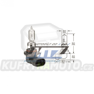Žárovka HB4 12V 51W P22d
