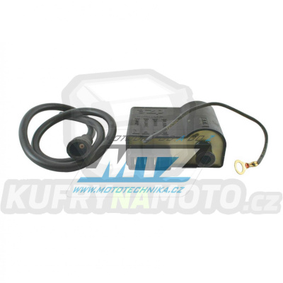 Jednotka zapalování (CDI modul) 12V se zapalovací cívkou univerzální pro Betamotor + Ducati + Fantic + Fyfty + Garelli + Juki Dribbling + Malaguti + Minarelli + Piaggio Scooter Skipper 80
