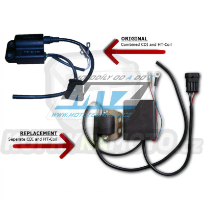 Jednotka zapalování (CDI jednotka) - Husqvarna TE570 / 01-04 + TC610+TE610 / 00-04 + TC570 / 01-04 + TE400+TE410 + SM610R + SM570R / 01-04