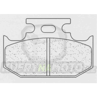 Brzdové destičky CL BRAKES 2299 X59 (X55)