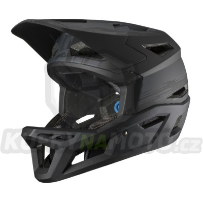 LEATT přilba DBX 4.0 V19.1 HELMET black barva černá velikost XL