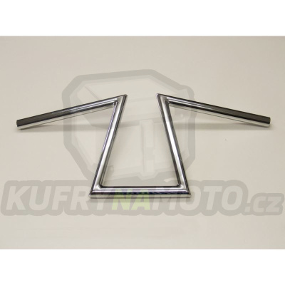 Řidítka Fehling Z-bar, průměr 25,4mm, šířka 620mm, černá Fehling 7731LZ11HDs -akce