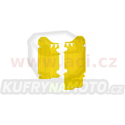 žaluzie chladiče Suzuki, RTECH (žluté, pár)