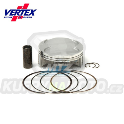 Pístní sada Yamaha YZF250 / 16-18 + WRF250 / 18-19 + YZF250X / 17-19 - rozměr 76,98mm (Vertex 24109D)