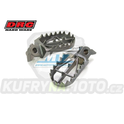 Stupačky DRC WIDE FOOTPEG - DRC D48-02-406 - Yamaha YZ85+YZ125+YZ250 + YZF250+YZF400+YZF426+YZF450 + WRF250+WRF400+WRF426+WRF450 + 700 Tenere + Gas-Gas EC125+EC200+EC250+EC300 + ECF250+ECF300+ECF450 + Suzuki RM125+RM250 + Kawasaki KX125+KX250+KXF250