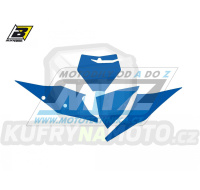 Polepy číslových tabulek (vystřižené) - KTM SX+SXF / 23 - barva modrá