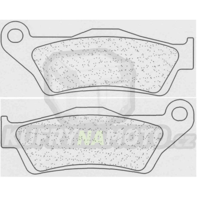 Brzdové destičky CL BRAKES 3028 MSC