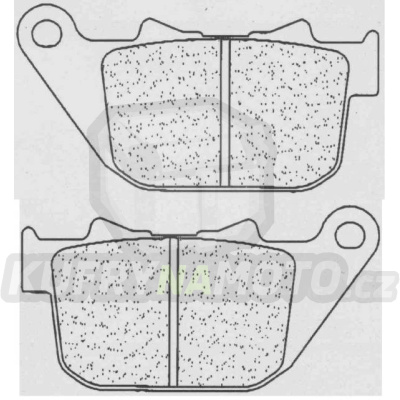 Brzdové destičky CL BRAKES 1150 RX3