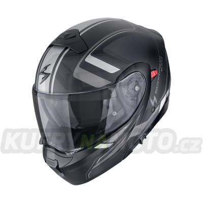 Moto přilba SCORPION EXO-930 EVO ARDENS matná černo/stříbrná
