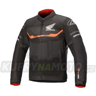bunda T-SPS AIR HONDA kolekce, ALPINESTARS (černá/červená) 2024