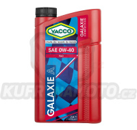 Motorový olej YACCO GALAXIE A 0W40, 2 L