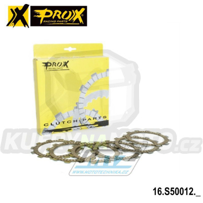 Lamely spojkové třecí (s obložením) Prox 16.S50012 - KTM 60SX / 97-99 + 65SX / 97-23 + Husqvarna TC65 / 17-23 + Gas Gas MC65 / 21-23