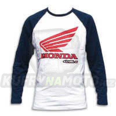 Tričko Cemoto se znakem Honda (dlouhý rukáv) - velikost L