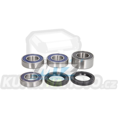 Sada zadního kola  Honda CBR954RR Fireblade / 00-03 + RVT1000R / 00-06