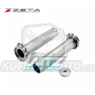 Rukojeť plynu hliníková ALU - ZETA ZE45-5111 - Suzuki DRZ400 / 00-21 + DR250 + DR350 / 90-04 + DR650 / 92-95 + DR650SE / 96-20 + DR800 Big