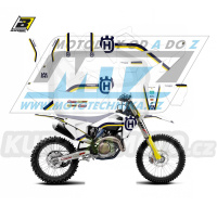Polepy na motocykl (sada polepů včetně číslových tabulek) Husqvarna FC250+FC350+FC450 + TC125+TC250 / 19-22 + FE250+FE350+FE450+FE501 + TE125+TE250+TE300 / 20-23 - typ polepů Retro