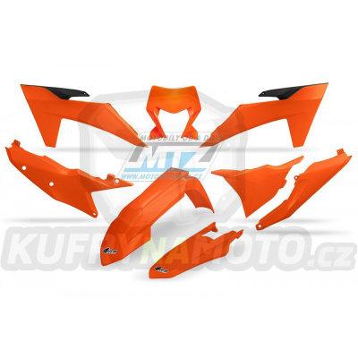 Sada plastů KTM 150EXC+250EXC+300EXC + 250EXCF+350EXCF+450EXCF+500EXCF / 24-25 - barva oranžová