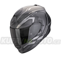Moto přilba SCORPION EXO-491 KRIPTA matná černo/stříbrná