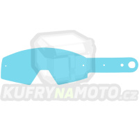 strhávací slídy plexi pro brýle FOX RACING řady MAIN, Q-TECH (10 vrstev v balení, čiré)